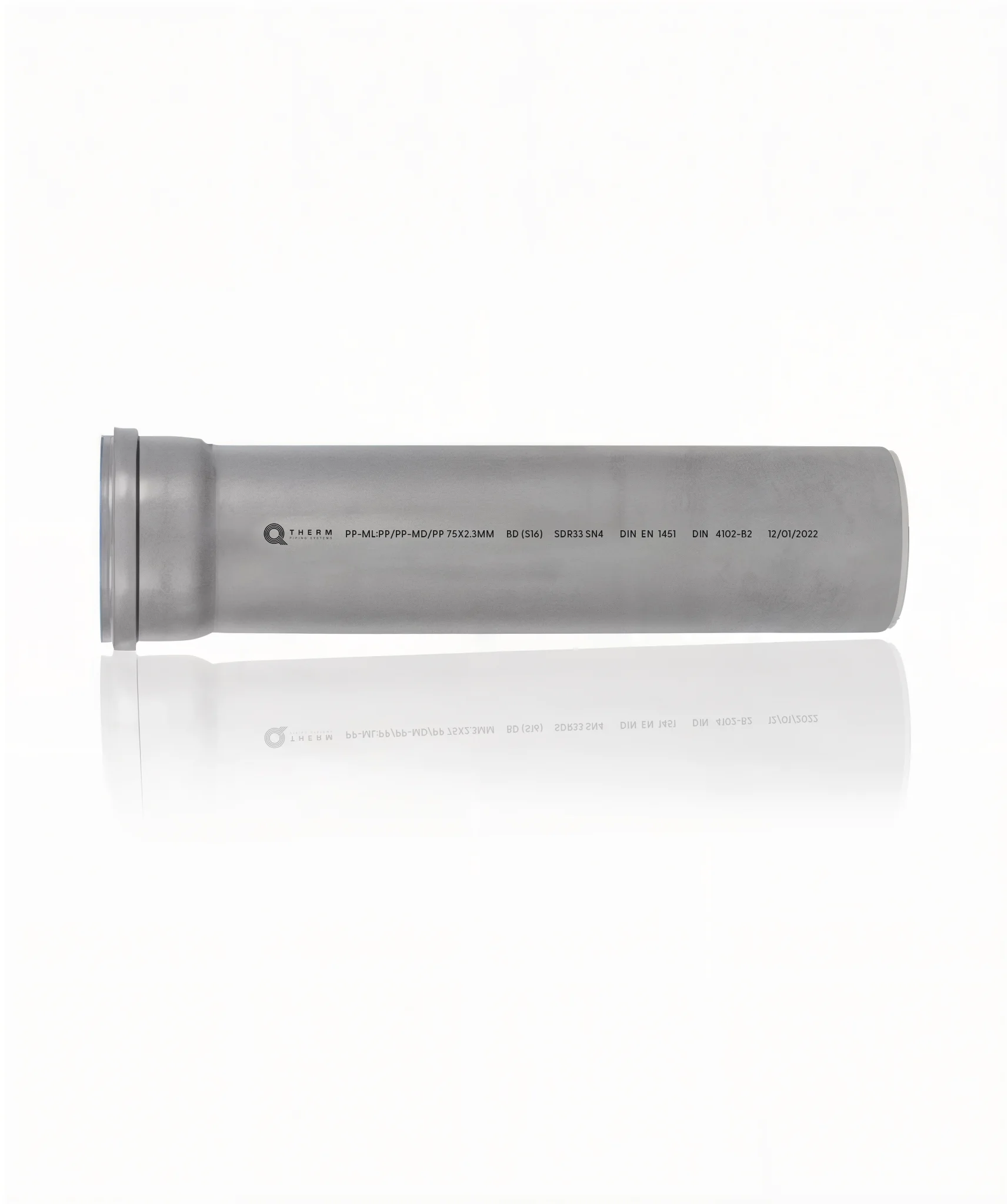 PIPE WITH SOCKET